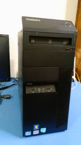 Cpu Lenovo M Series Tower, Sin Hdd Y Sin Ram Jalando Al 100 (Usado)