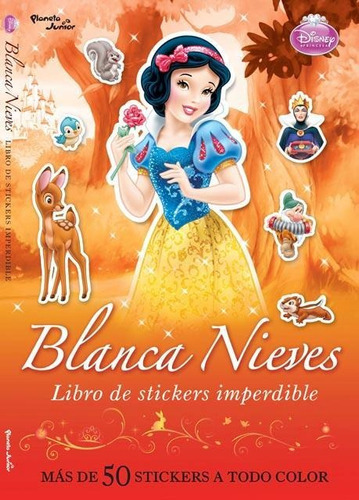 Blanca Nieves. Libro De Stickers Imperdible, de Anónimo. Editorial Planeta en español