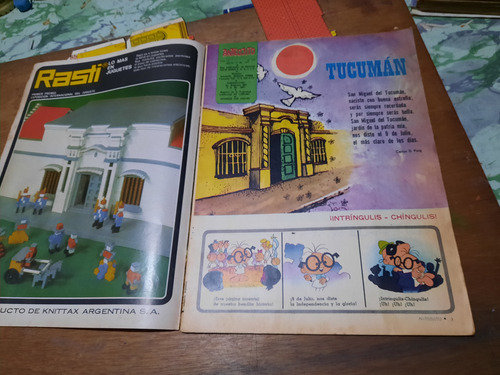 Revista Anteojito N° 329 Suplemento Y Troquelado Año 1971 (Usado)