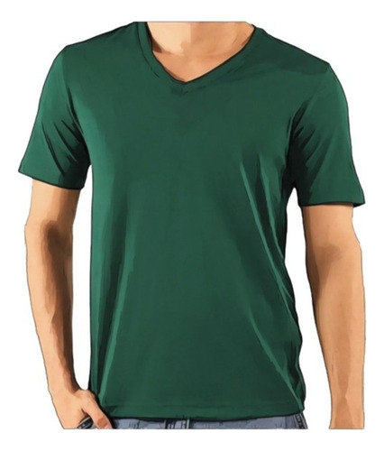 Molde Camiseta Tradicional Gola V Pp Ao Xg