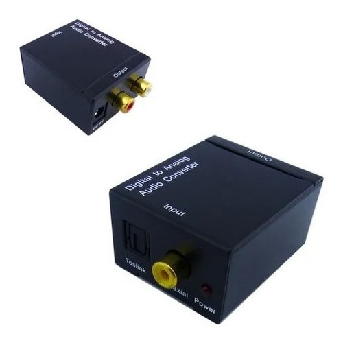 Adaptador Audio Óptico Digital A Análogo Rca