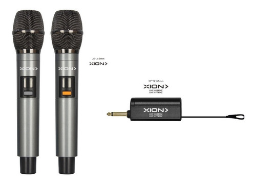 2 Microfonos Inalámbricos Universales Usb