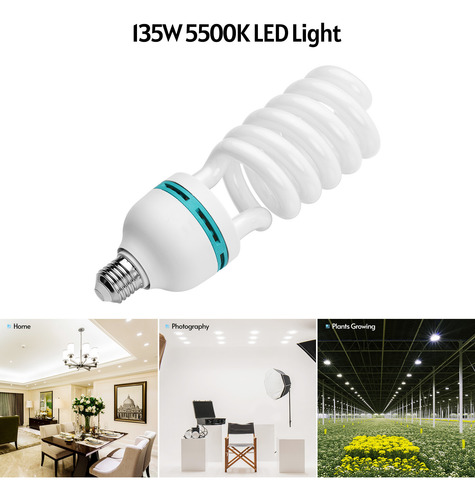 Bombilla Led Andoer, 135 W, Bombilla En Espiral, Iluminación