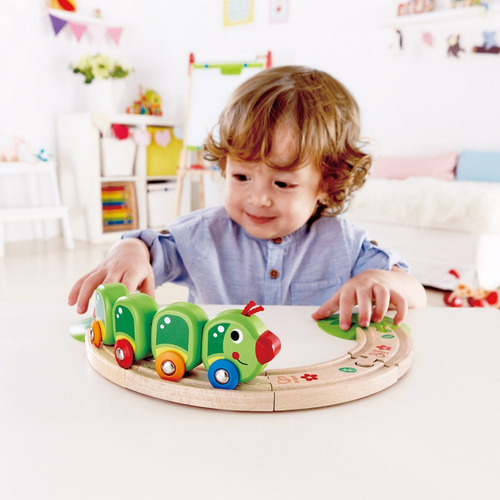 Tren Oruga En Madera Hape