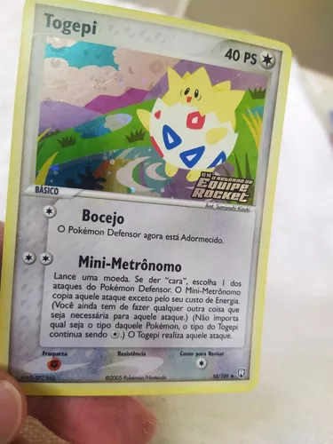 Carta Pokemon Equipe Rocket, Comprar Novos & Usados