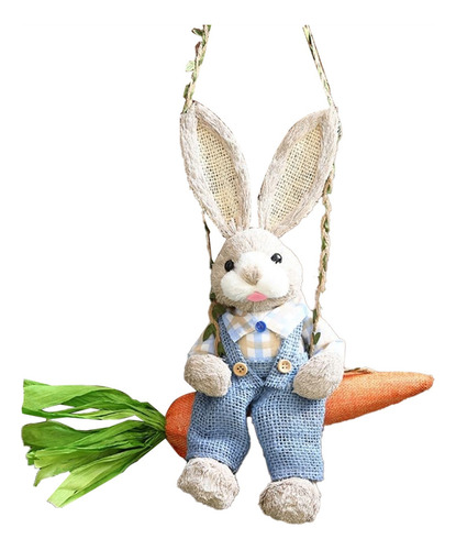 Kfigura De Conejo De Paja De Pascua, Conejo De Paja En Colum
