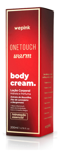 Kit Perfume Desodorante Colônia + Body Cream + Onetouch Warm - Wepink Original