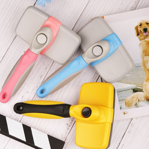 Cepillo Autolimpiante Para Perros, Peine Para Mascotas
