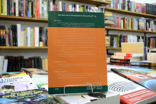 Revista De La Facultad De Derecho Nº 12. (Usado)