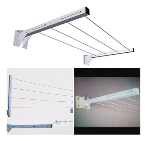 Tendedero Plegable Moderno Resistente Hecho En Metal