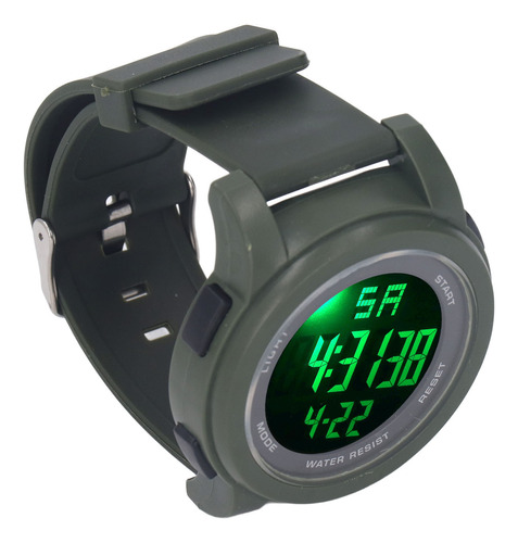 Reloj Deportivo Digital Multifuncional Con Pantalla Grande L