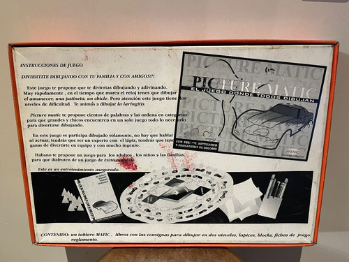 Juego De Mesa Picture Matic (Usado)