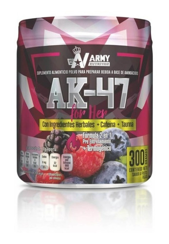 Army Nutrition Ak47 For Her 30 Serv 300 G