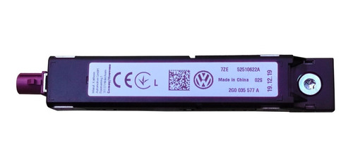 Amplificador Antena Impedância Porta Mala Vw Polo 2g0035577a