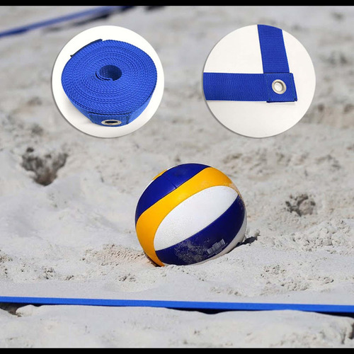 Líneas De Voleibol De Playa Para Líneas De Límite De