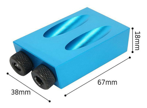 Juego De Guías De Taladro De Bolsillo Para Carpintería (34 U