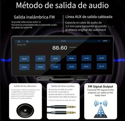 2024 Estéreo Inalámbrico Para Coche Para Apple Carplay