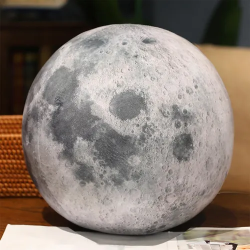 Juguete De Peluche De Peluche Creativo, Juguete De Luna 27cm