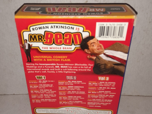 Rowan Atkinson Is Mr Bean The Whole Bean Serie Boxset 3 Dvd (Usado)