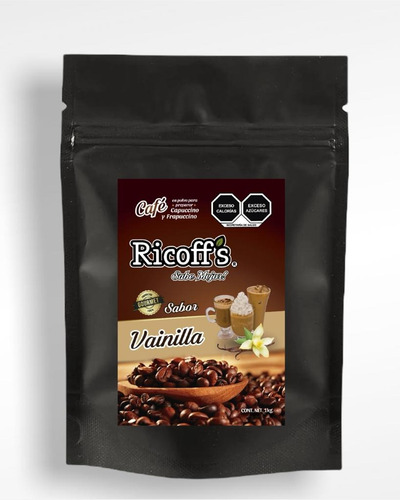 Capuccino Vainilla Instantáneo En Polvo 1 Kg