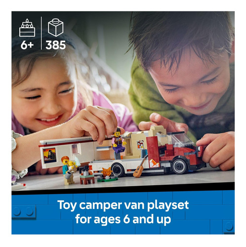 Lego City Holiday Adventure Camper Van Building Juguete De Y
