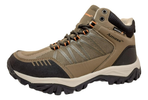 Bota De Trekking Impermeable Waterproof Amass