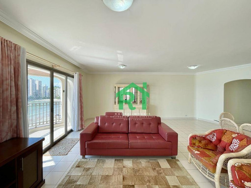 Imagem 6 de 30 de Apartamento Frente Mar, 4 Dormitórios Sendo 3 Suítes, 2 Vagas, Área De Lazer, Astúrias, Guarujá/sp - Ap5783
