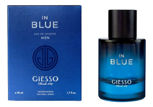 Perfume Giesso In Blue Edt X50ml Volumen De La Unidad 100 Ml