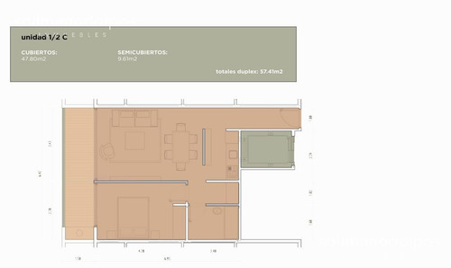 Departamento 2 Amb - Olivos