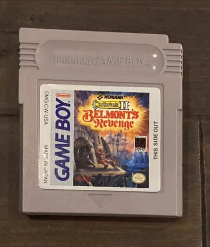 Juego Gameboy Castlevania 2 Belmont's Revenge