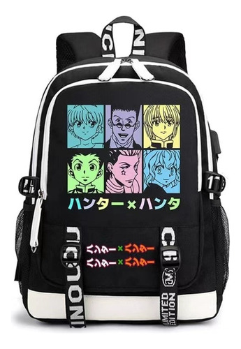 Mochila Escolar Con Estampado De City Hunter Animado