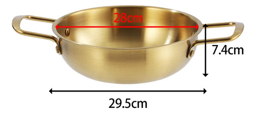 Olla De Ramen Coreana, Olla De Acero Inoxidable Para El 28cm