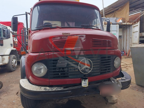 Mercedes Benz 2013 Ano 1974 4x2 Poli Guindaste Duplo