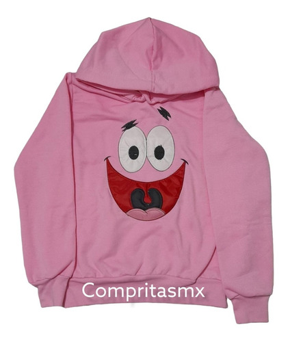 Sudadera Con Gorro Bob Esponja Niña Niño Bordada 