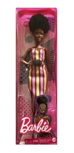 Imagen 1 de 2 de Muñeca Barbie Fashionista Nro 135 Con Piel Vitiligo