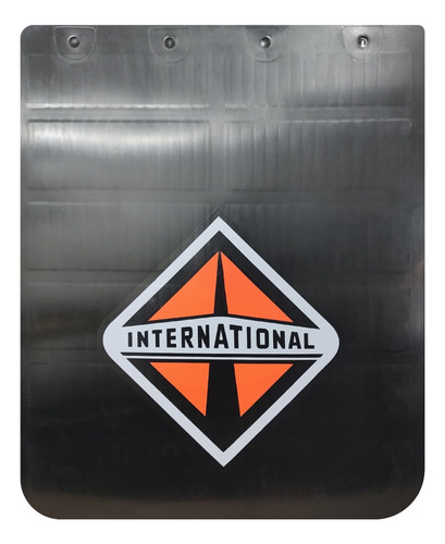 Lodera Negra International Tracto Camión (2 Piezas)