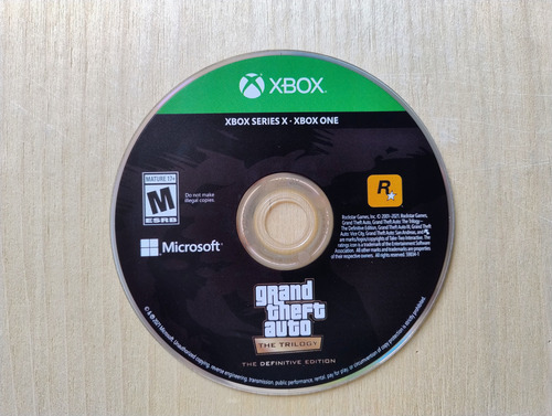 Grand Theft Auto The Trilogy Xbox One (Usado)