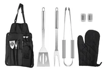 Comprar Set Parrillero 6 Piezas Estuche\u002Fdelantal Nbqt-6