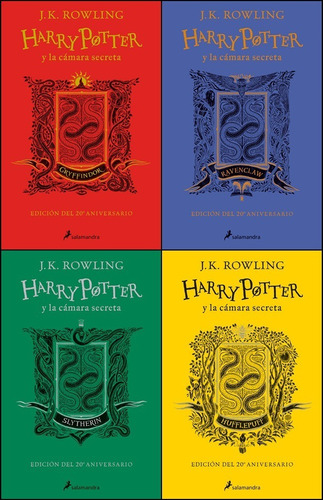 Harry Potter Y La Cámara Secreta- 20 Años  - J. K. Rowling 