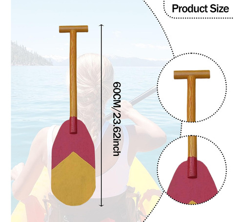 Accesorio De Remo Para Niños Y Niñas, Rojo Amarillo
