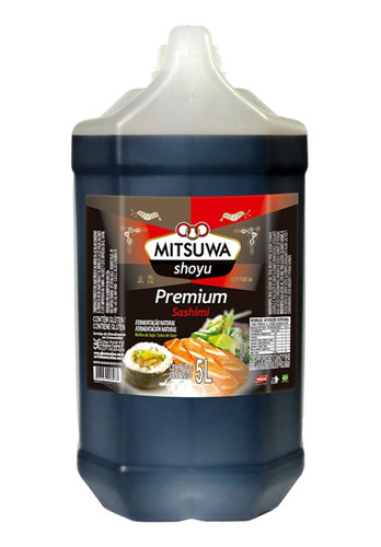 Salsa De Soya / Soja Premium Mitsuwa 5 L De Brasil - Lireke