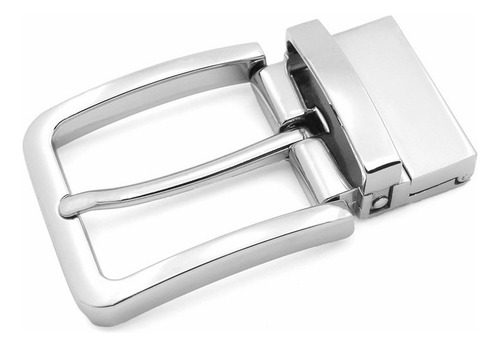 Hebilla De Cinturón Metal Rectangular Reversible Para
