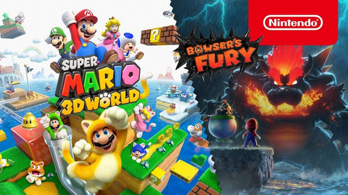 Juego Nintendo Switch Super Mario 3d World + Bowser's Fury