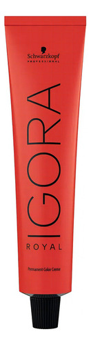 Tintura Igora Royal Coloracion Permanente Schwarzkopf X60gr Tono 713 - Rubio Medio Cendre Mate