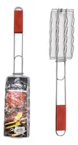 Comprar Grill Parrillero Rejilla Doble Para Parrilla, Ideal Chorizos