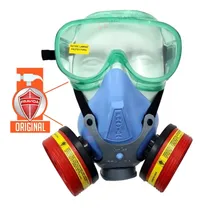 Comprar Kit Semimascara Fravida Filtros Para Fumigador + Antiparras