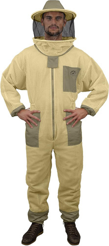 Traje De Apicultor Humble Bee, 420, 4xl Oliva, Diseño Unisex