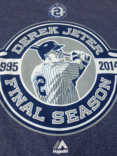 Majestic - Camiseta Derek Jeter New York Yankees. (Usado)