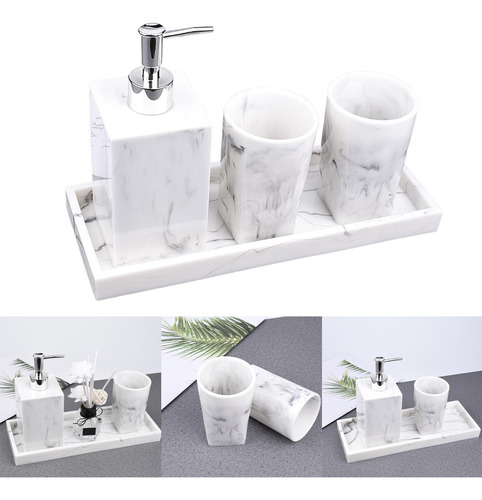 Juego De Accesorios De Baño, Dispensador De Jabón,