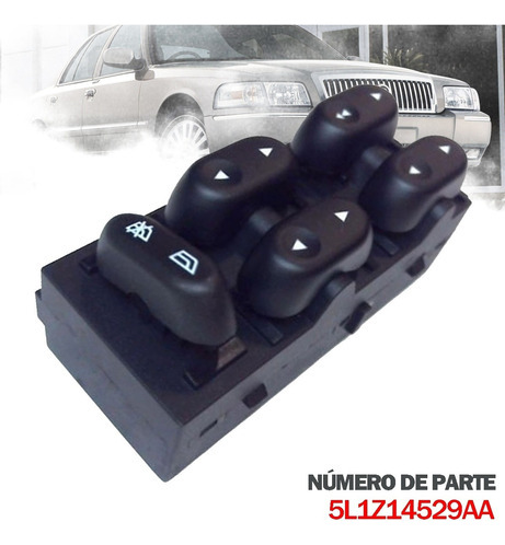 Control Maestro Vidrios Para Mercury Grand Marquis 2002-2008